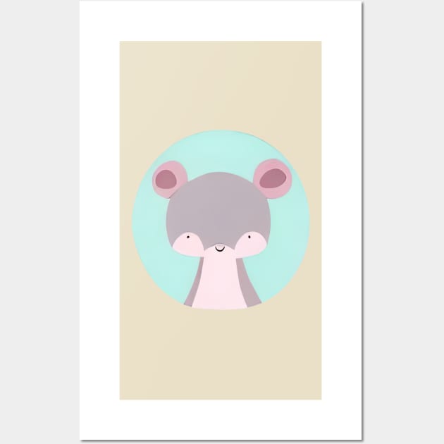 Fantastic Animals - Tedly Wall Art by Crestern